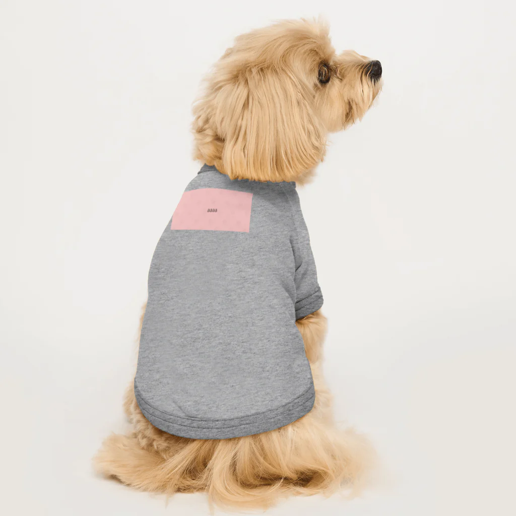 テストの犬用シャツ ドッグTシャツ