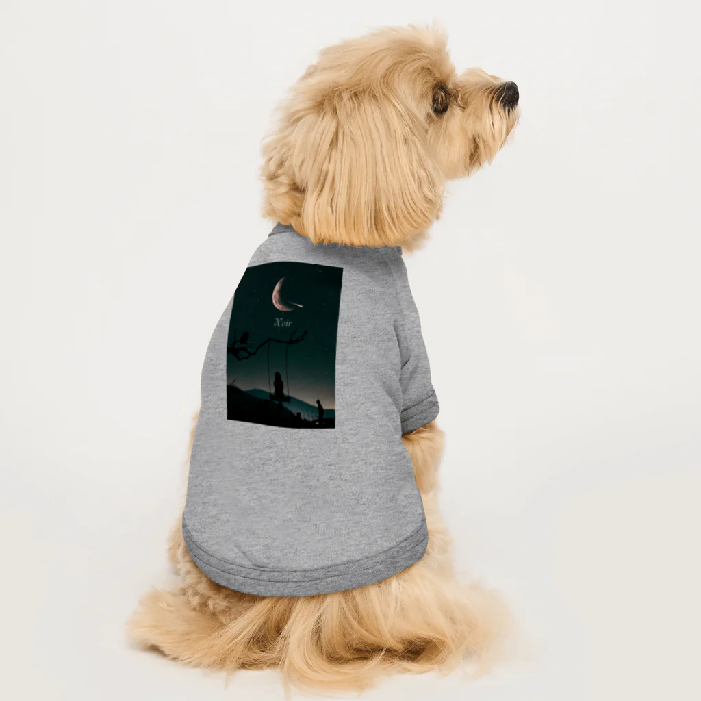 Atelier Promenade De ChatのNoir World  ~fantasy~ Dog T-shirt