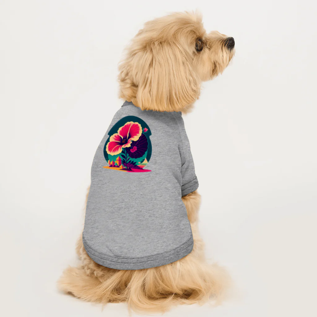 ozのハイビスカス🌺 Dog T-shirt