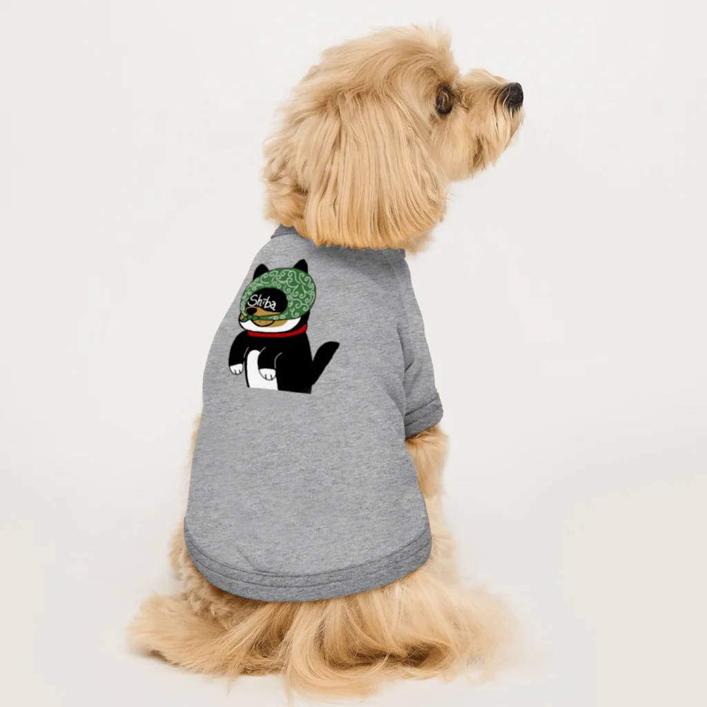 果てしなく探求しよく笑うのおやつ泥棒しよく見つかるクロシバ Dog T-shirt