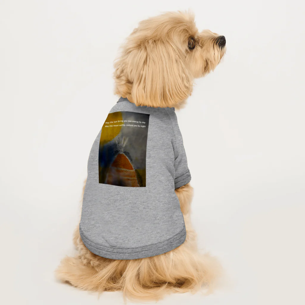 akari_texstyleのネイティブアメリカンの名言 Dog T-shirt