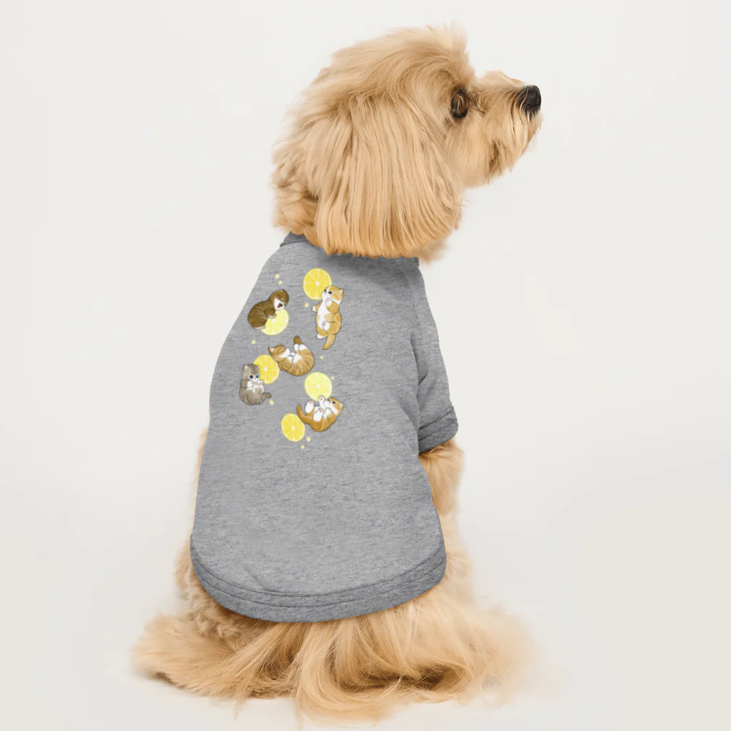 mofusandのレモンソーダにゃん Dog T-shirt