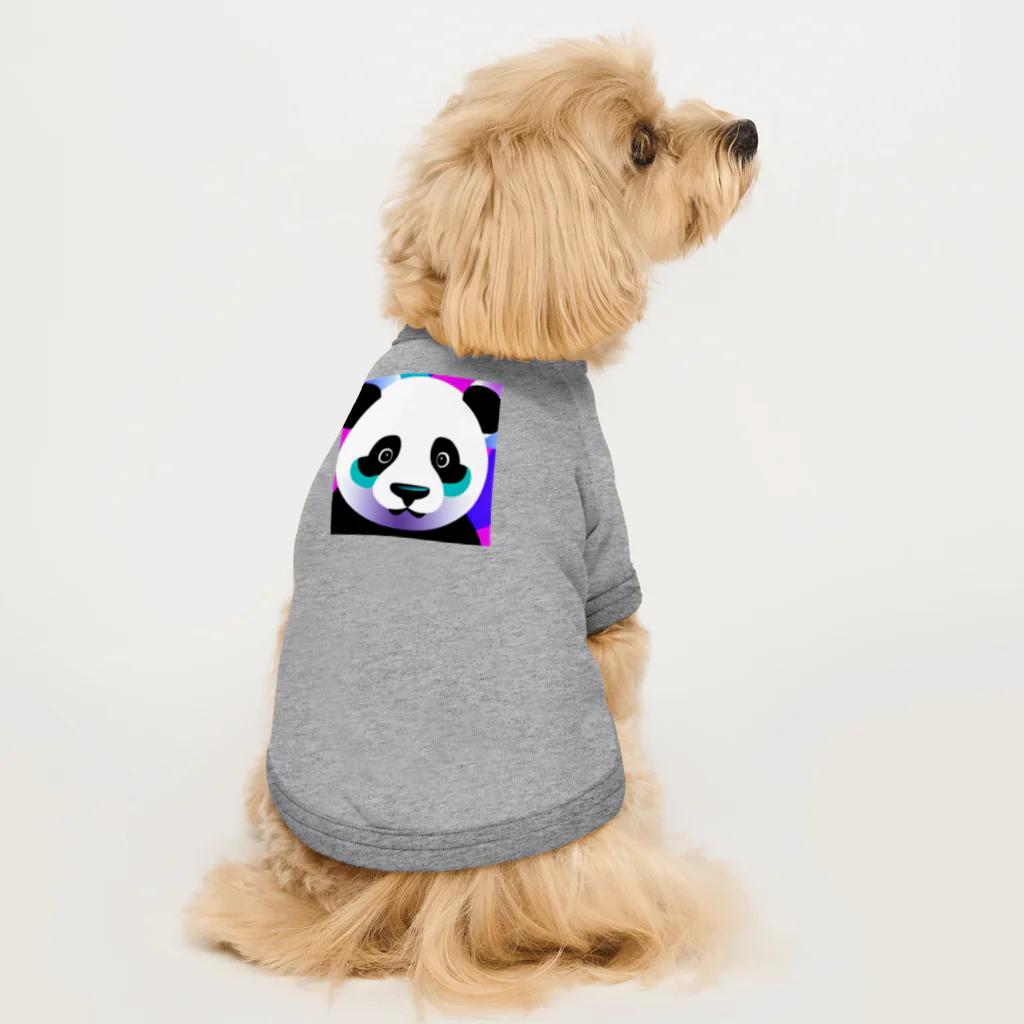 クリエイティブ・クリーチャーショップの蛍光ポップパンダ Dog T-shirt