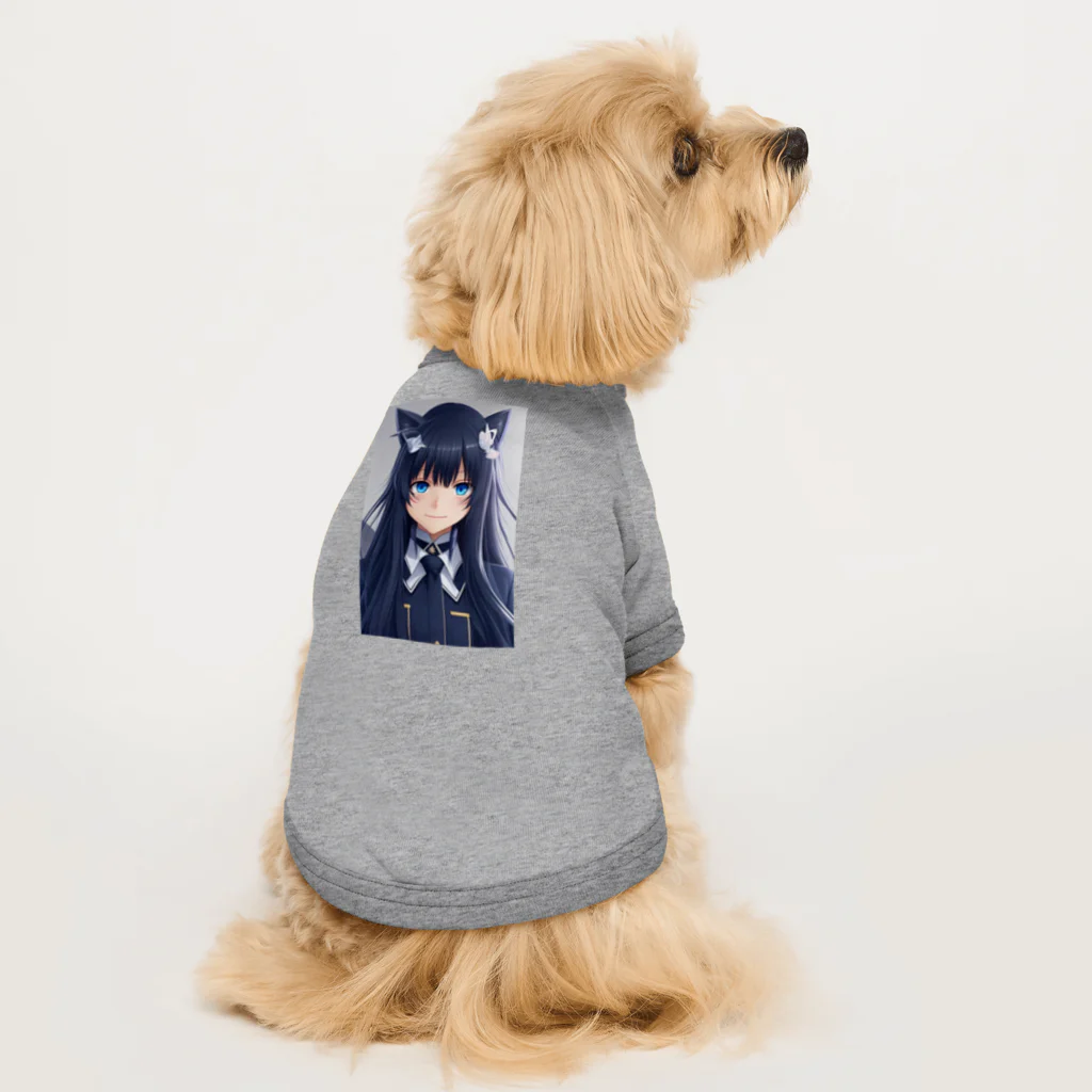 YuzuKiのはにかみ  Dog T-shirt