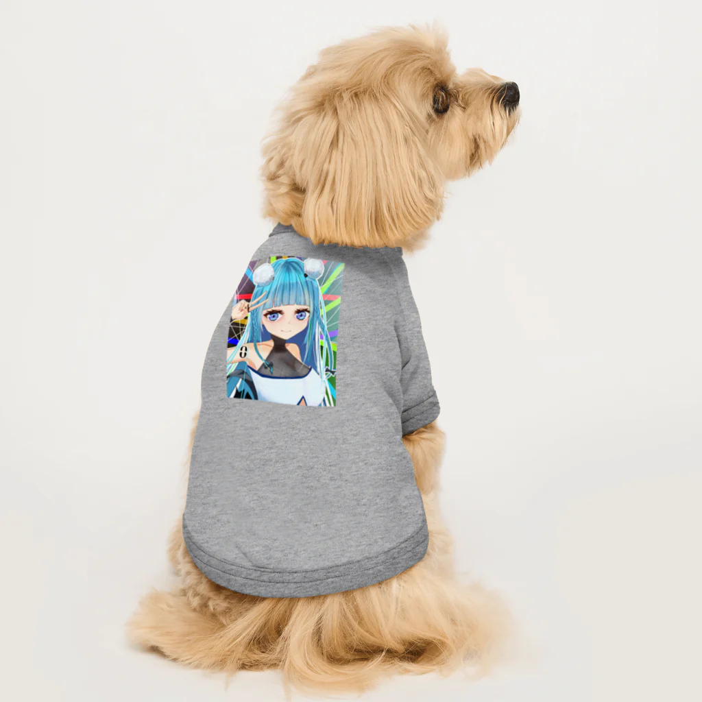 chicodeza by suzuriのピースガール Dog T-shirt