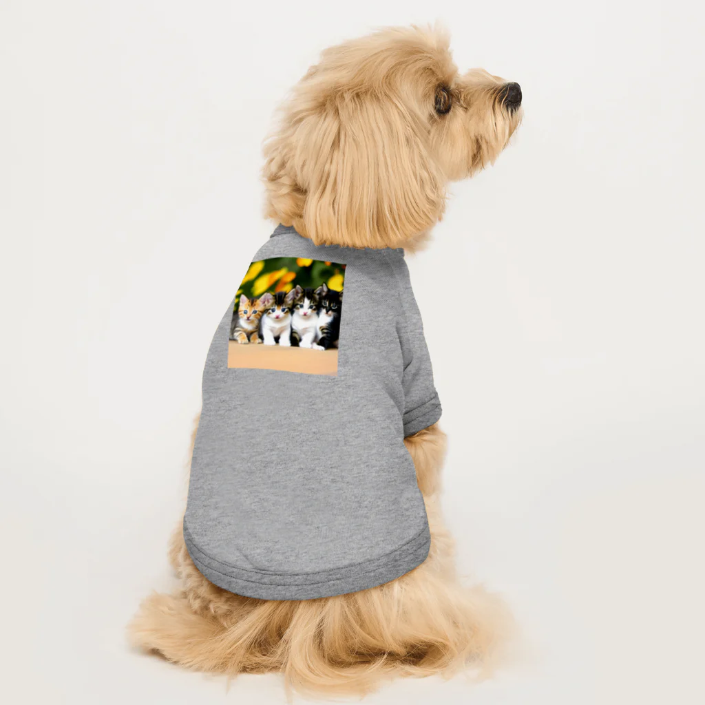 癒されショップのかわいいニャンコグッズ Dog T-shirt