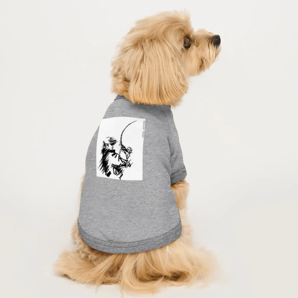 KOUJI NET ORIGINAL SHOPの食ったー Dog T-shirt