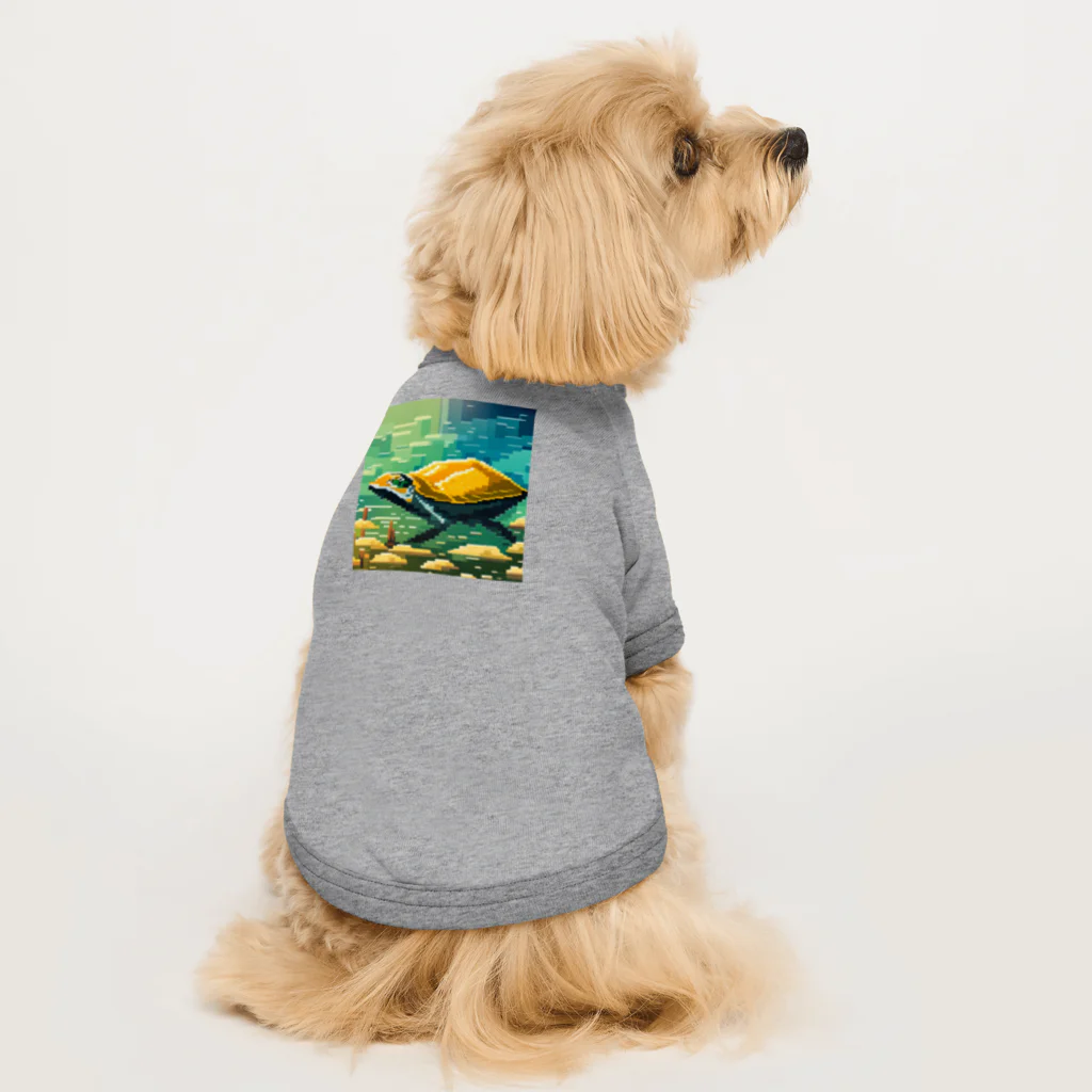 ワンダーワールド・ワンストップのドット柄の生物 Dog T-shirt