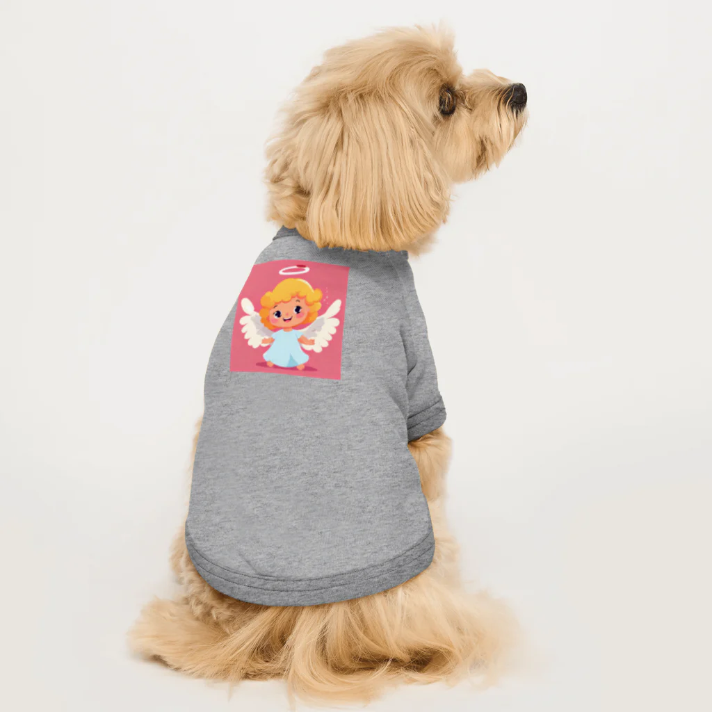 かわちい♡やさんのかわいい天使ちゃんグッズ Dog T-shirt