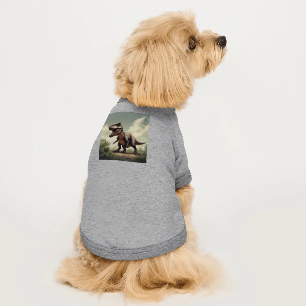 Ryuu_0925の迫力ある恐竜 Dog T-shirt