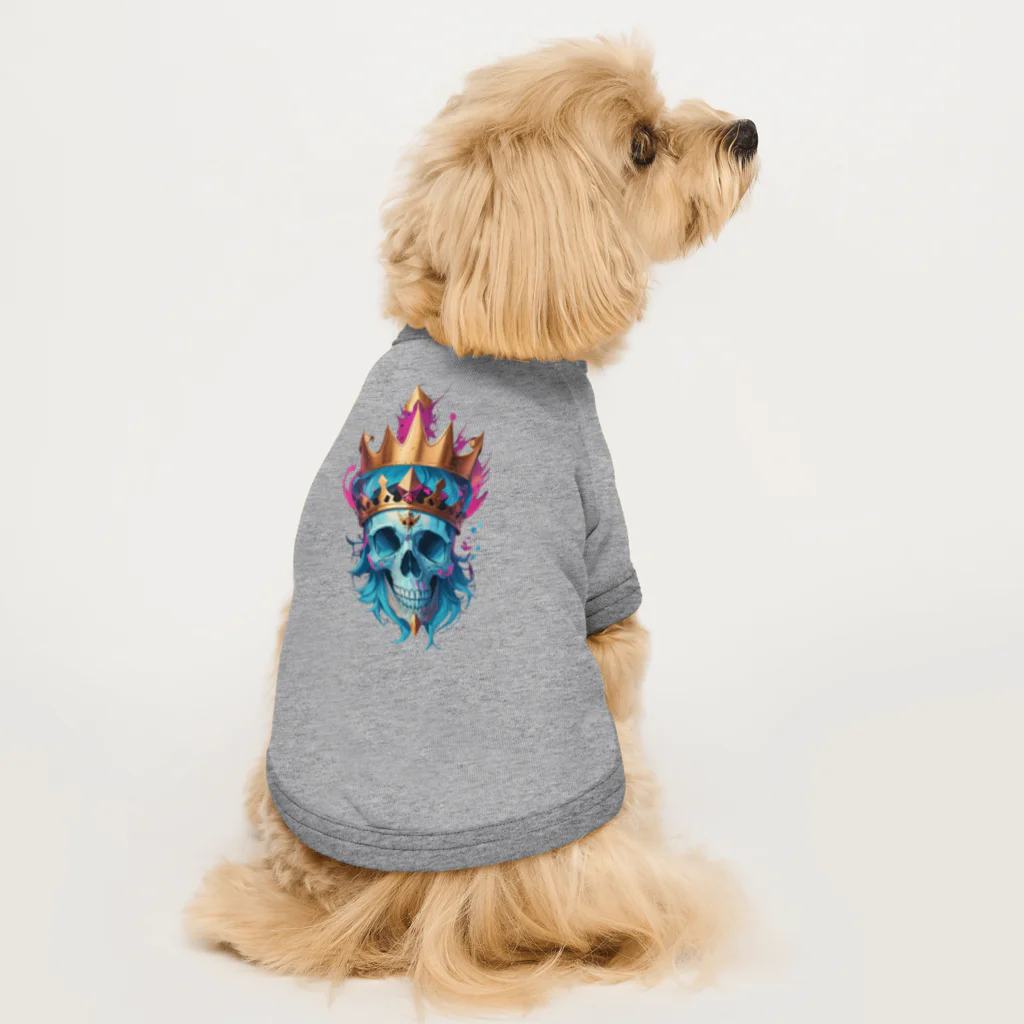 elelelのTHE KING Dog T-shirt