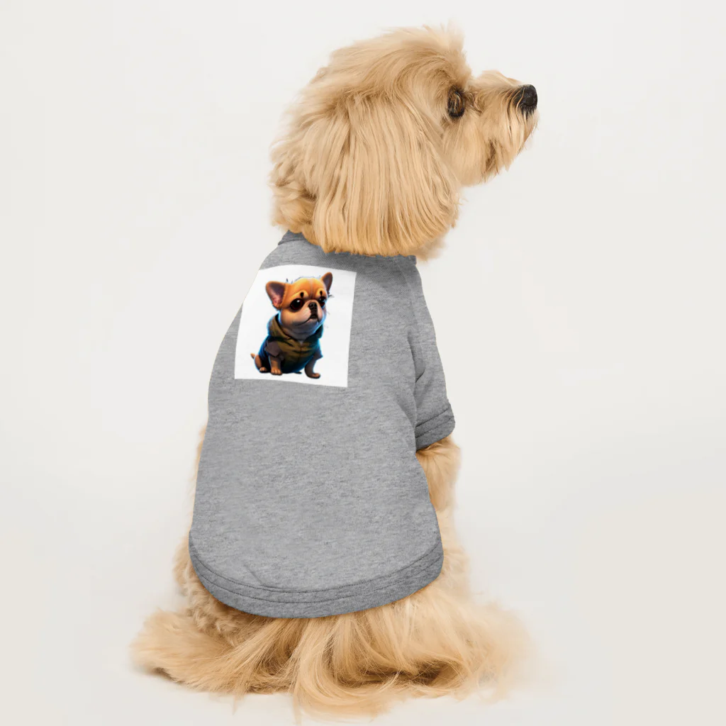 ブサかわフレンズのぶさかワン🐶 ドッグTシャツ