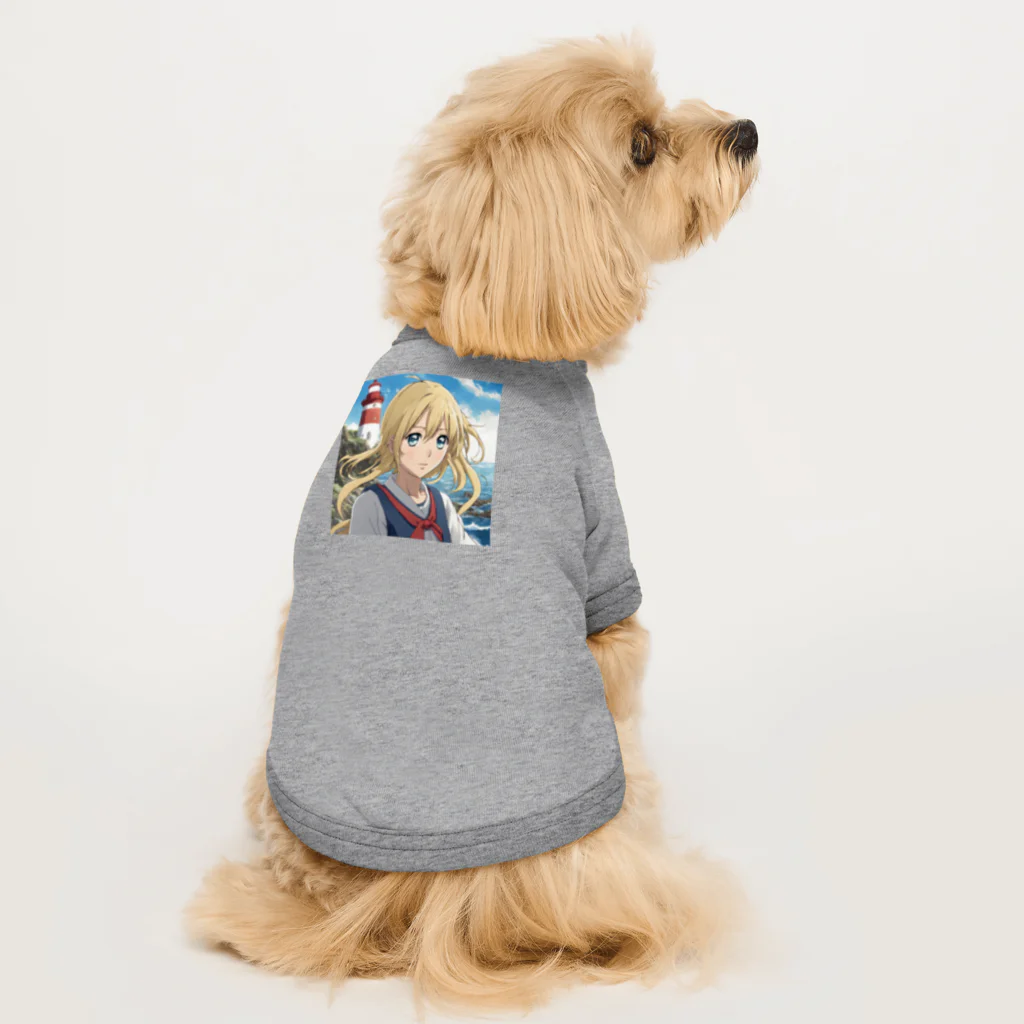 the blue seasonの高瀬美紀 Dog T-shirt