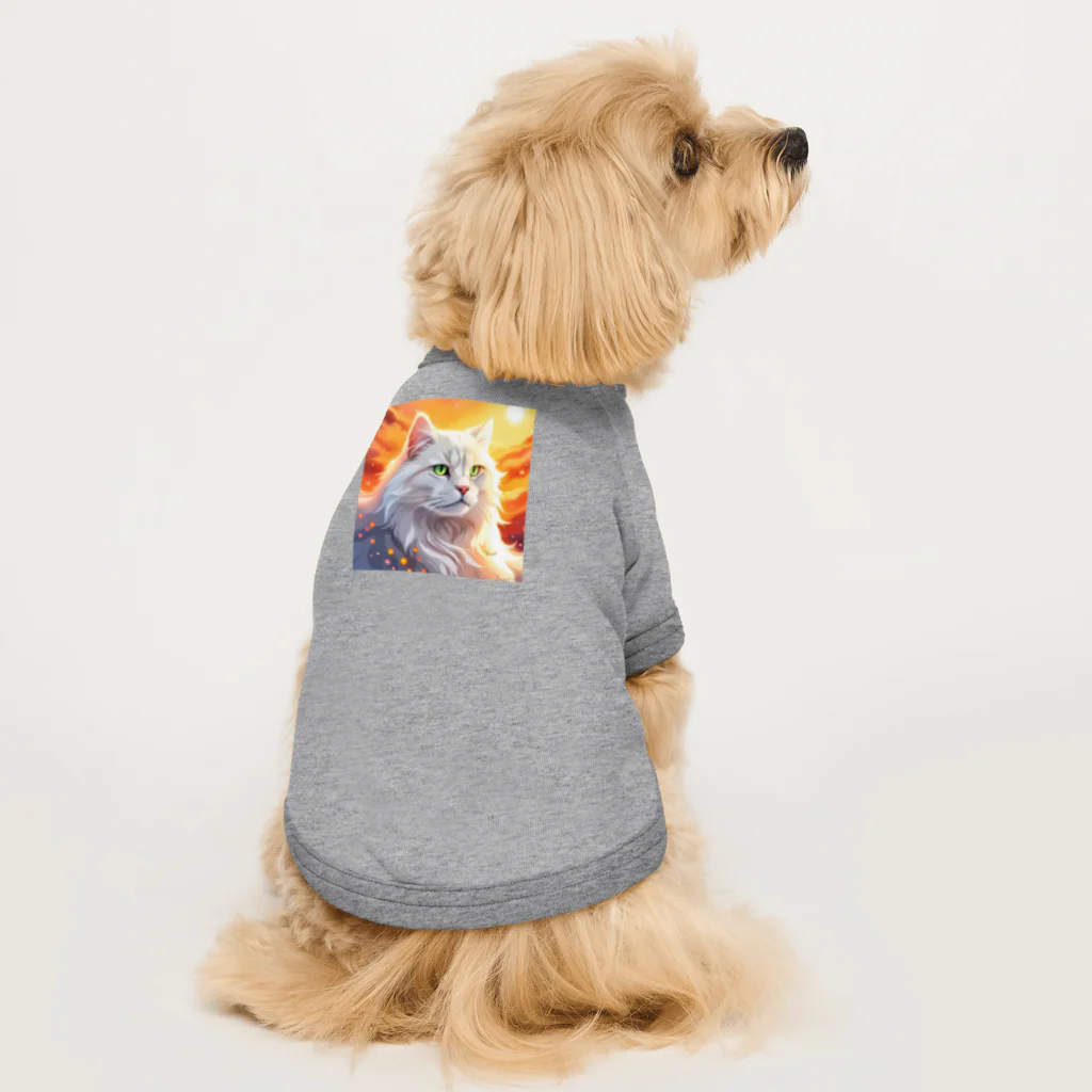 クラフトキャビンのフェリンフィーバー Dog T-shirt