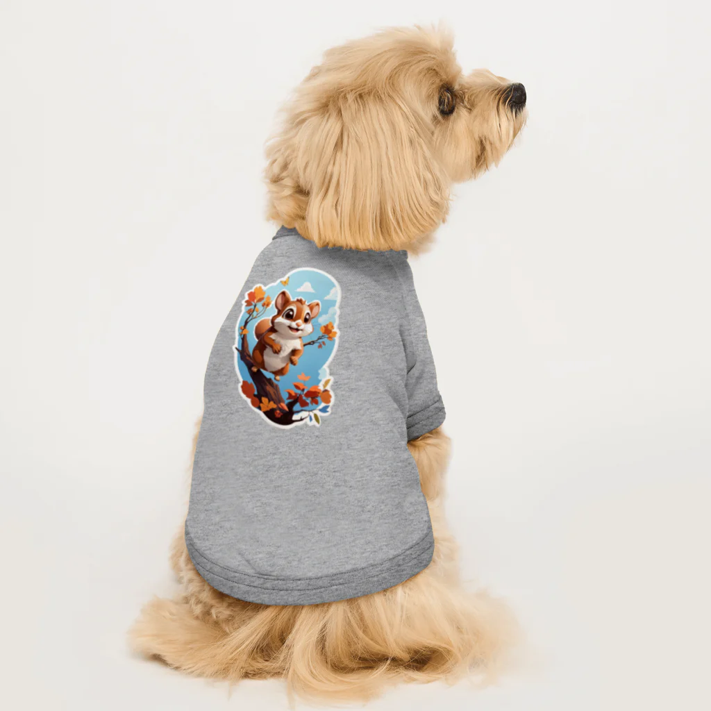 SEPIAのキュートモモンガ（サンちゃん） Dog T-shirt