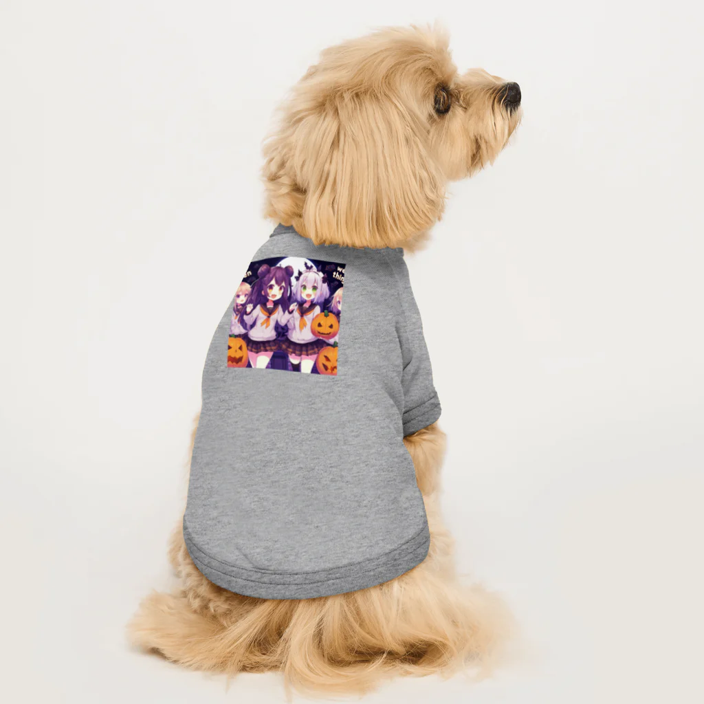 anazawaの毎日がハロウィンパーティ! Dog T-shirt