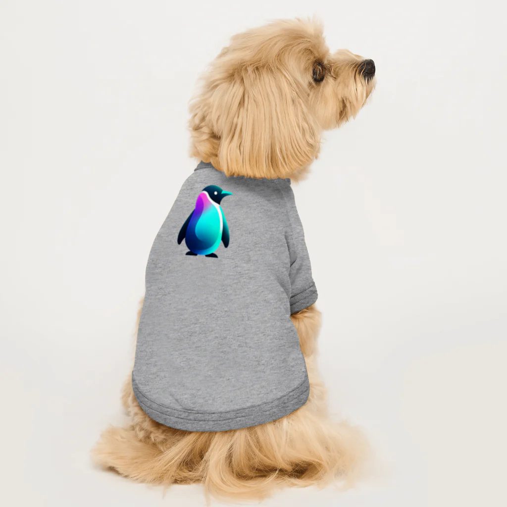 一人親方55歳FIREのスタイリッシュペンギン Dog T-shirt