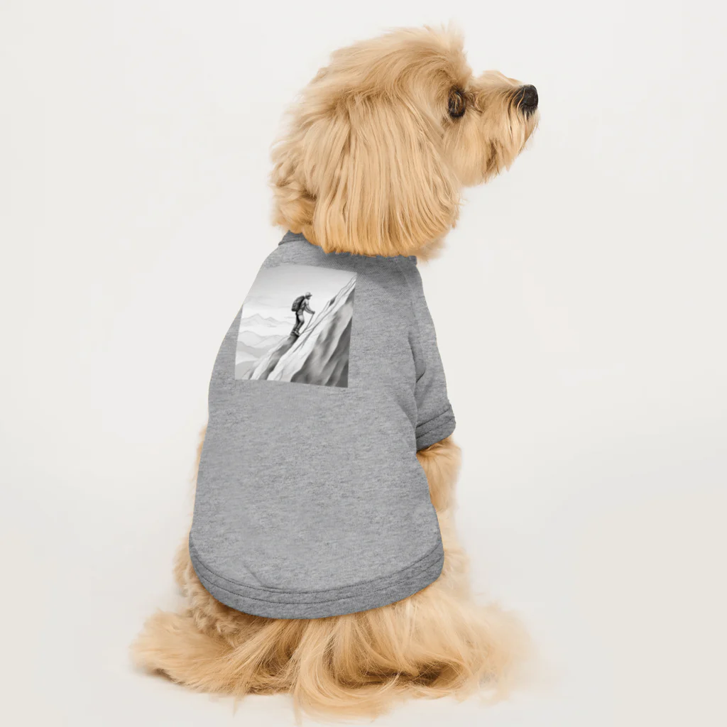 tomokazunagataの登山 Dog T-shirt