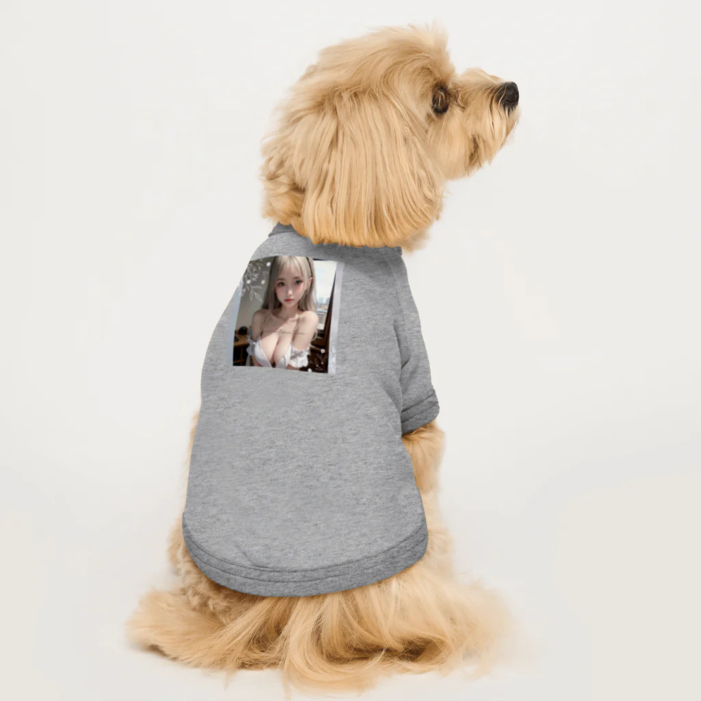 sounya sounyaの美女 図鑑（むにゅっ） Dog T-shirt