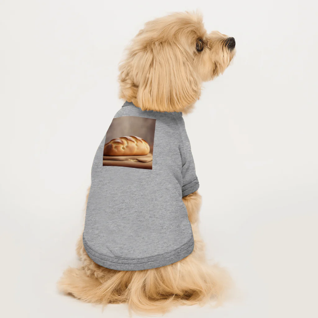 千裕アトリエ（いつもありがとう）のカンパーニュ（Ciabatta） Dog T-shirt