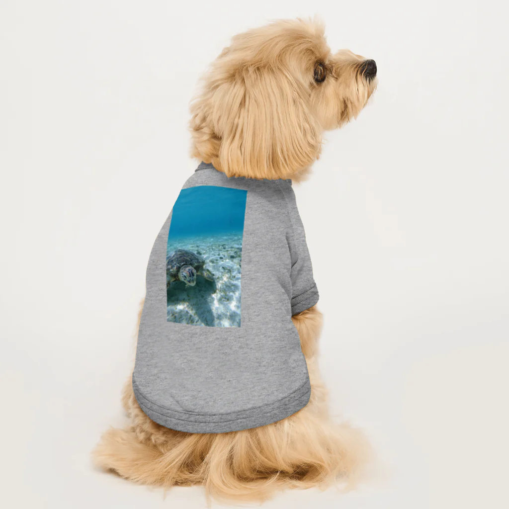 nao | 宮古島ドライブ探検隊 | ハピおじレンタカー宮古島のウミガメ君 Dog T-shirt