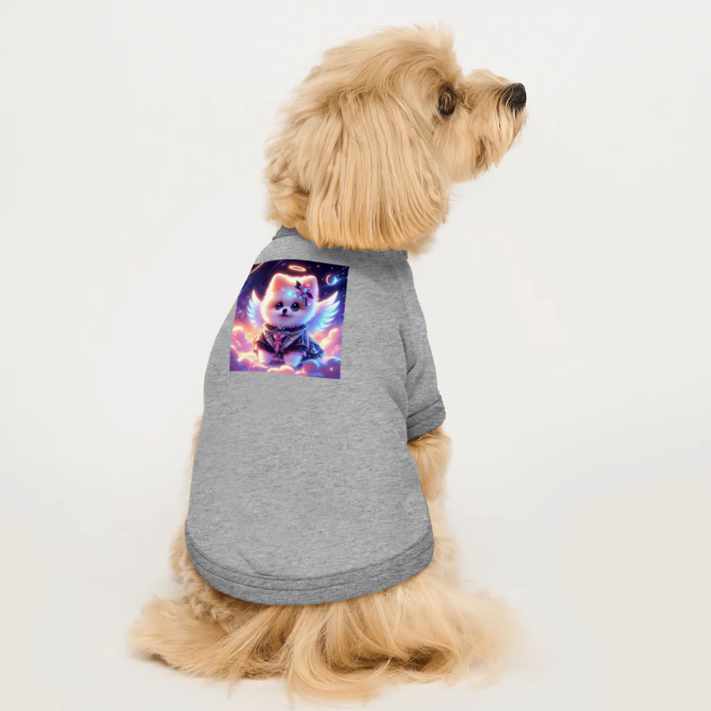 Pom-Dog'sのプリティーエンジェル　ポメラニアン Dog T-shirt