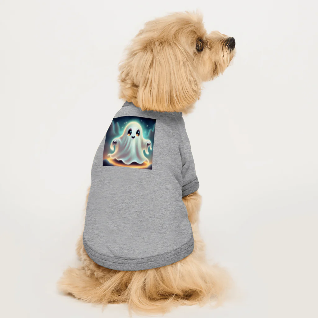 yusuke.shop1のかわいいおばけ Dog T-shirt