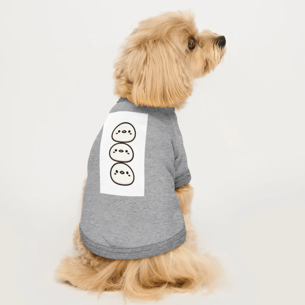 ぽっぽ🐣のひよこ家族 Dog T-shirt