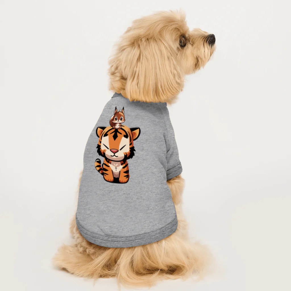 managakuのトーラさんとリースさん Dog T-shirt