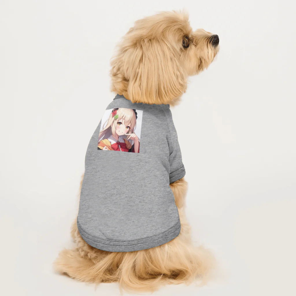 中原ひろふみの永遠の美少女 Dog T-shirt