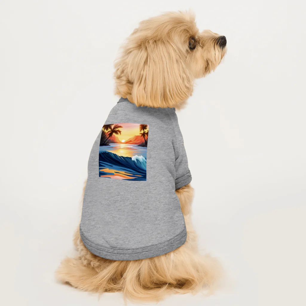 Luminaのラストウェーブ Dog T-shirt