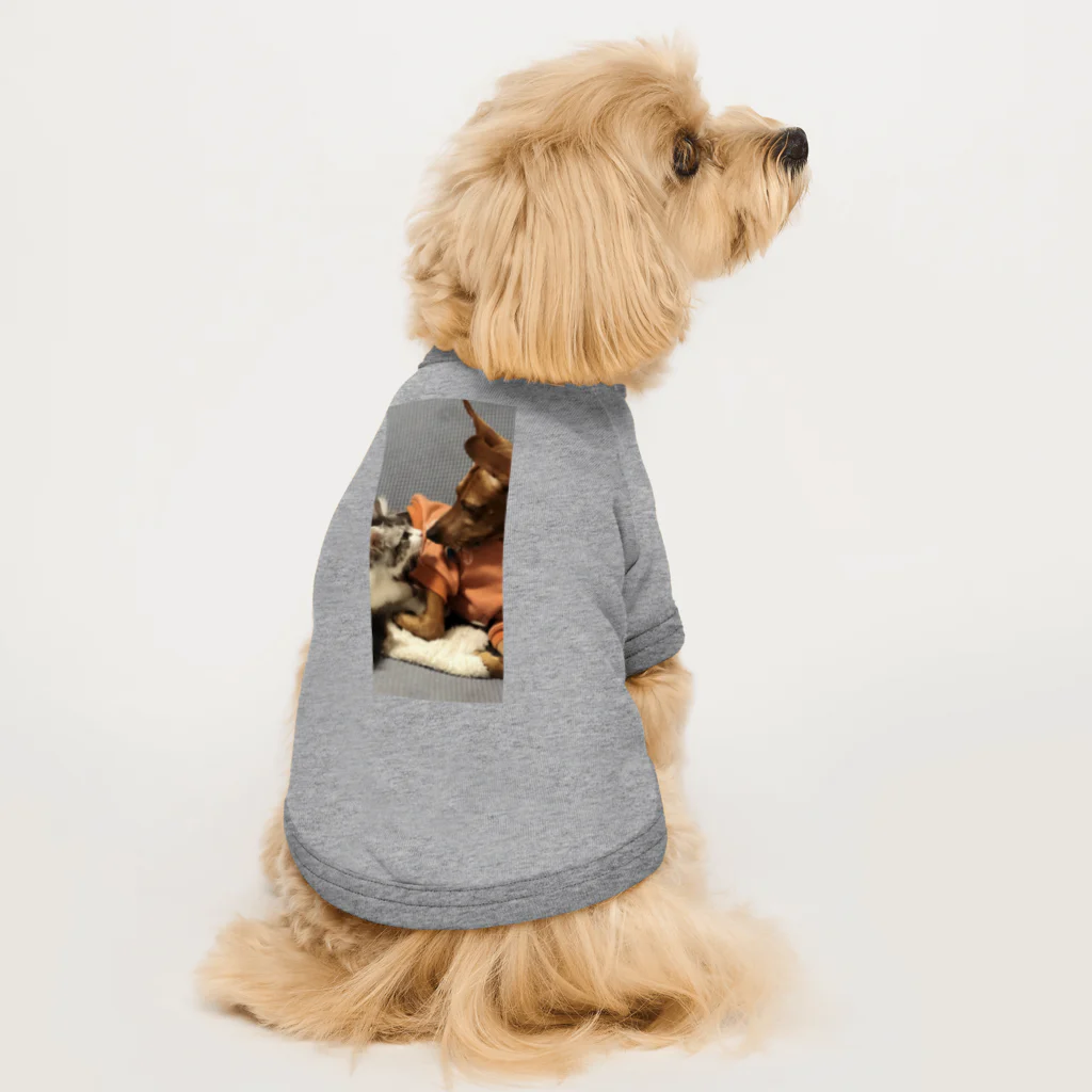 MattelyのMattaly  Dog T-shirt