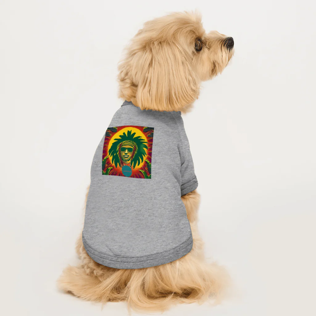 LuminaのSun and ReggaeMusic ドッグTシャツ