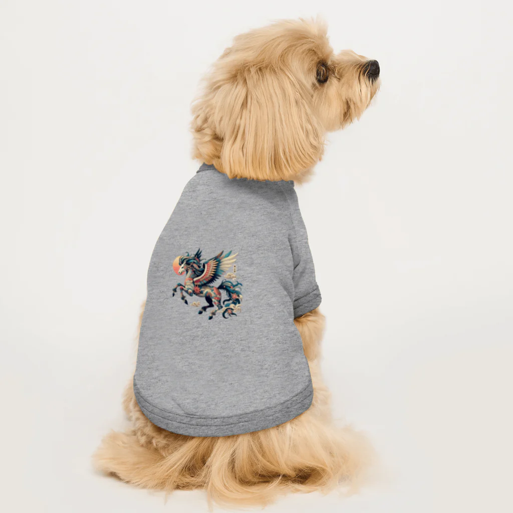 FUMYの雅彩ペガサス - Gasa Pegasus Dog T-shirt