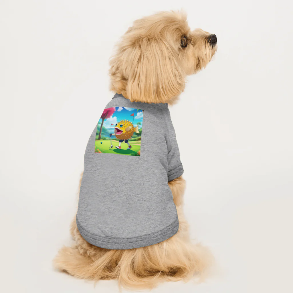 samohan0121のフグゴルフ Dog T-shirt