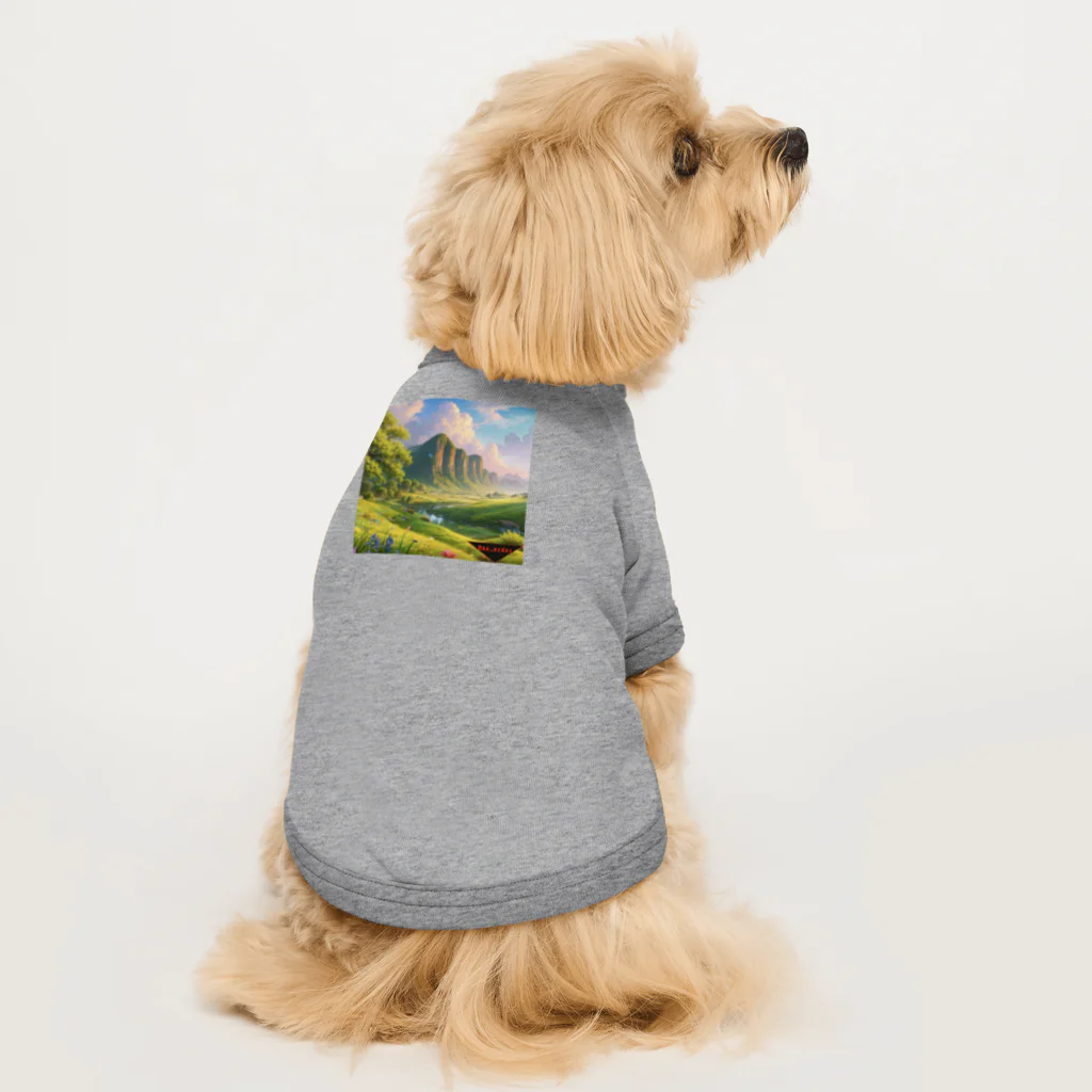 One_orderの大自然 Dog T-shirt