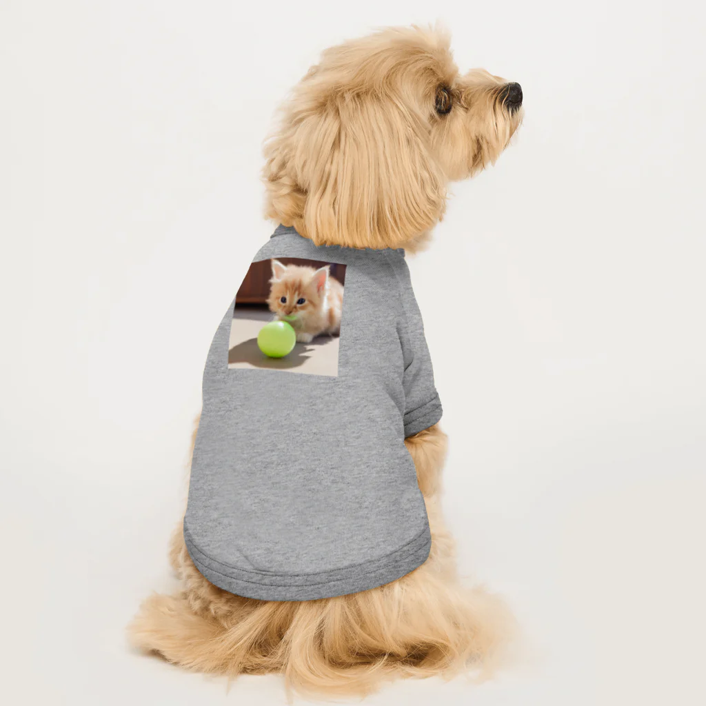 SkyBlueのもふもふな子猫 Dog T-shirt