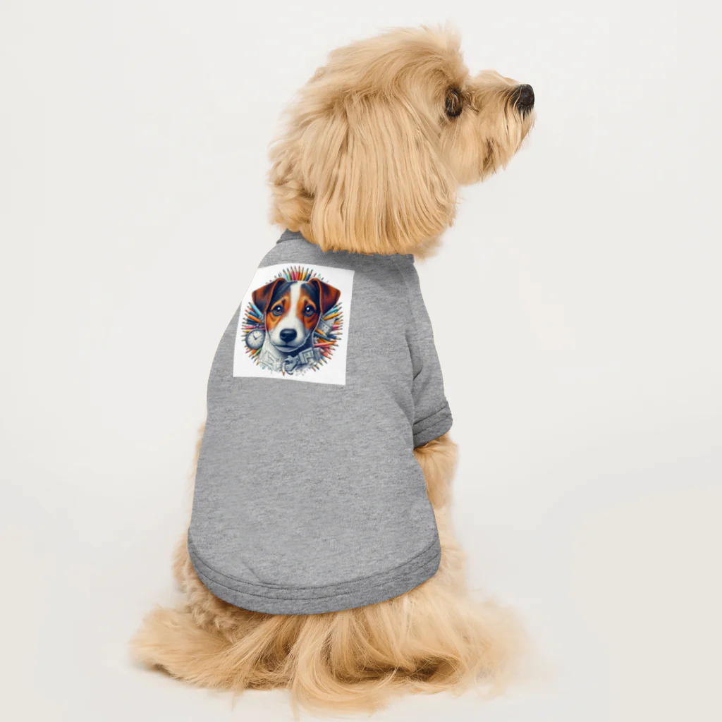 dogfulのクールなジャックラッセルテリア ドッグTシャツ