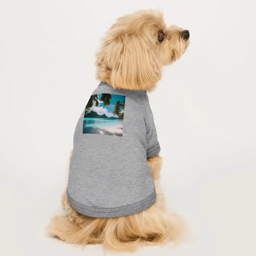 metametamonnのボラボラ島 Dog T-shirt