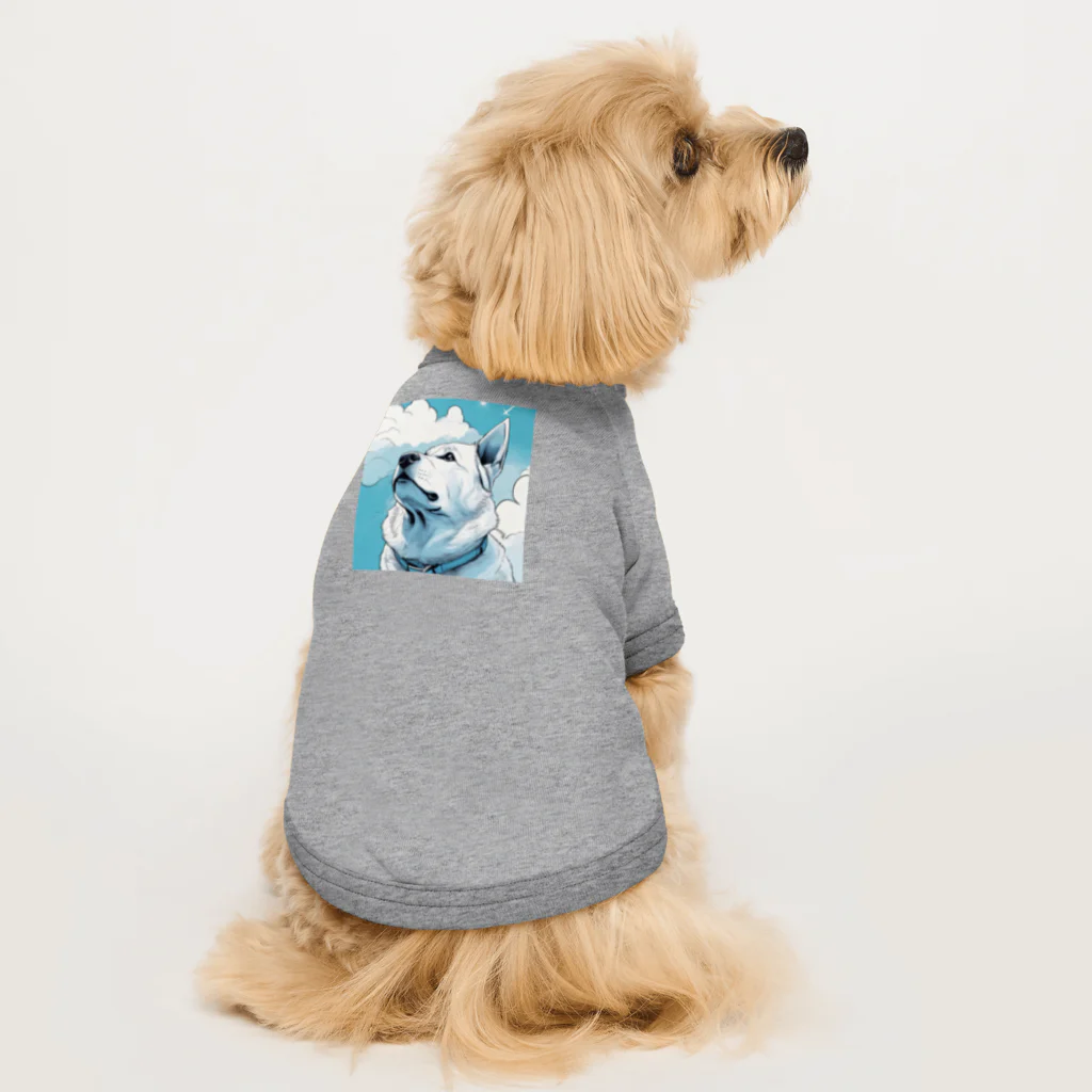 宗乙商店の我思う、我は秋田犬。 ドッグTシャツ