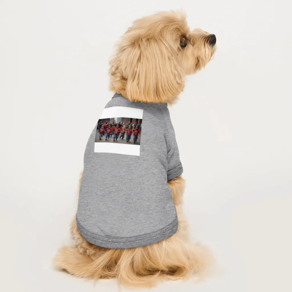 無名のお店の可愛い子供たち Dog T-shirt