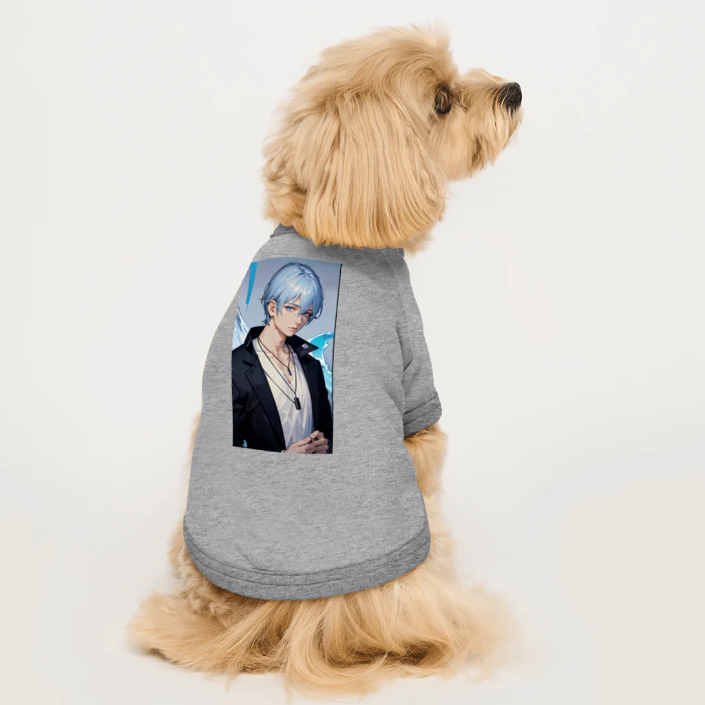 にこにこイケメンファクトリーの流星 昴が選ぶ贅沢なアイテム：シンデレラのような瞬間 Dog T-shirt