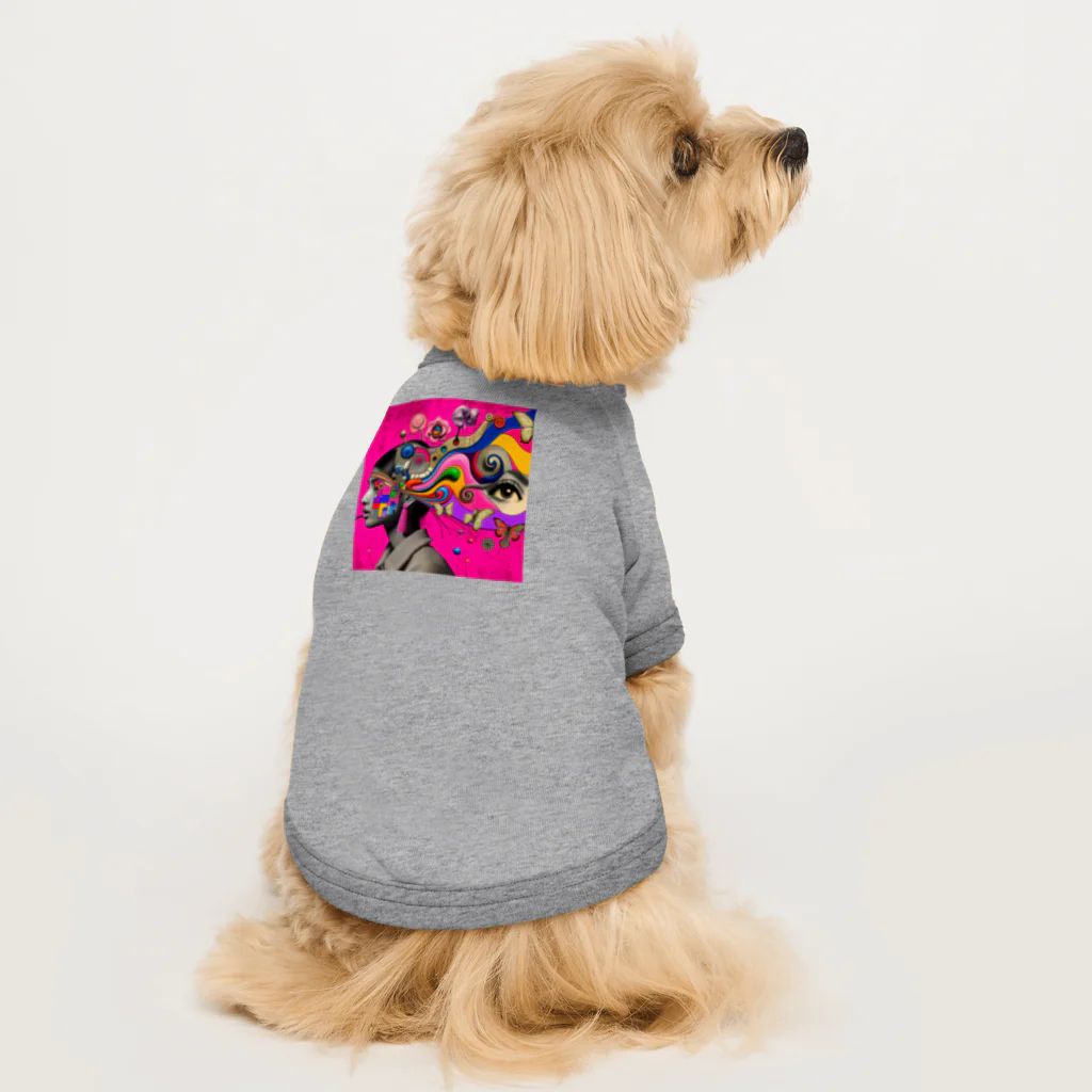 hirokikojimaの思考爆裂 Dog T-shirt