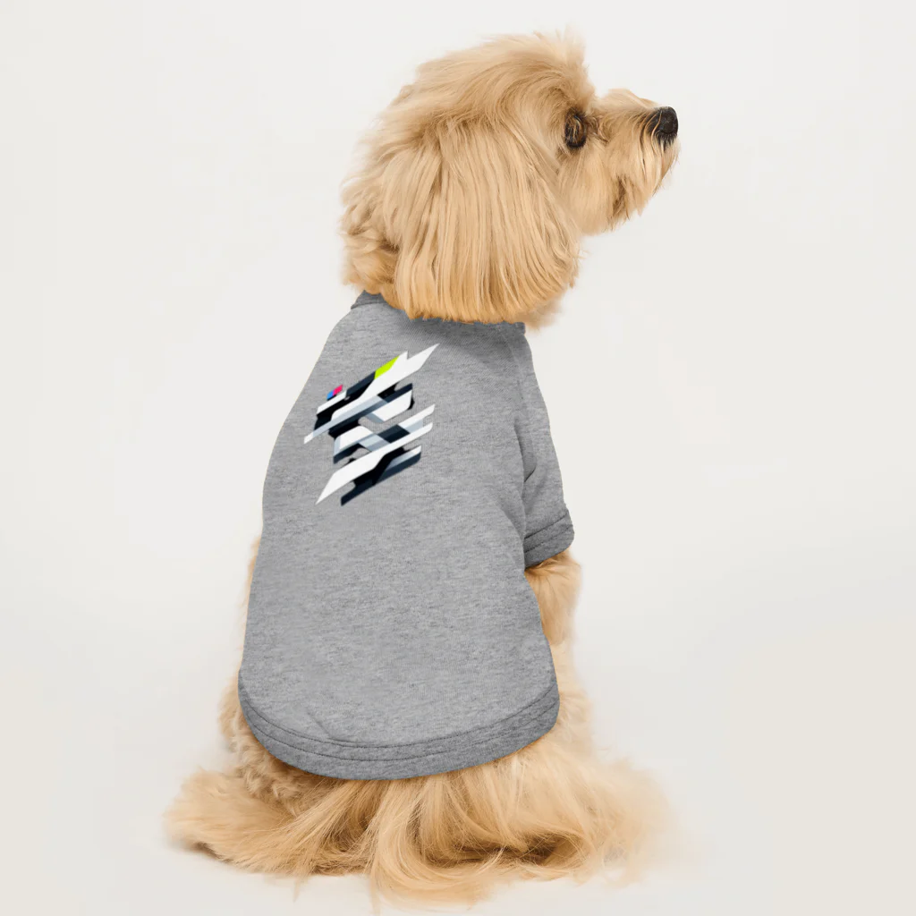 たまちのフューチャリスティック Dog T-shirt