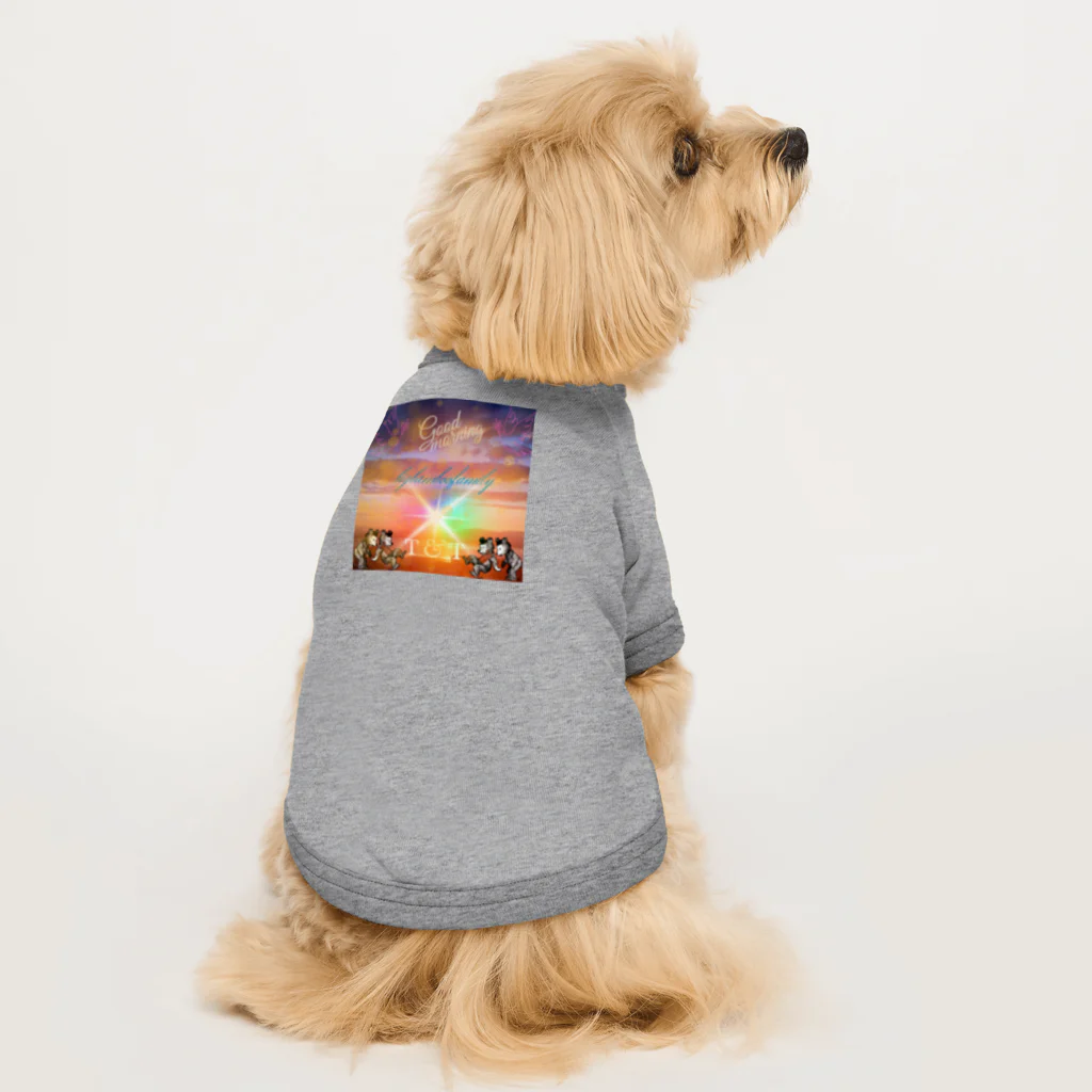 bigbamboofamilyのbigbamboofamily Dog T-shirt