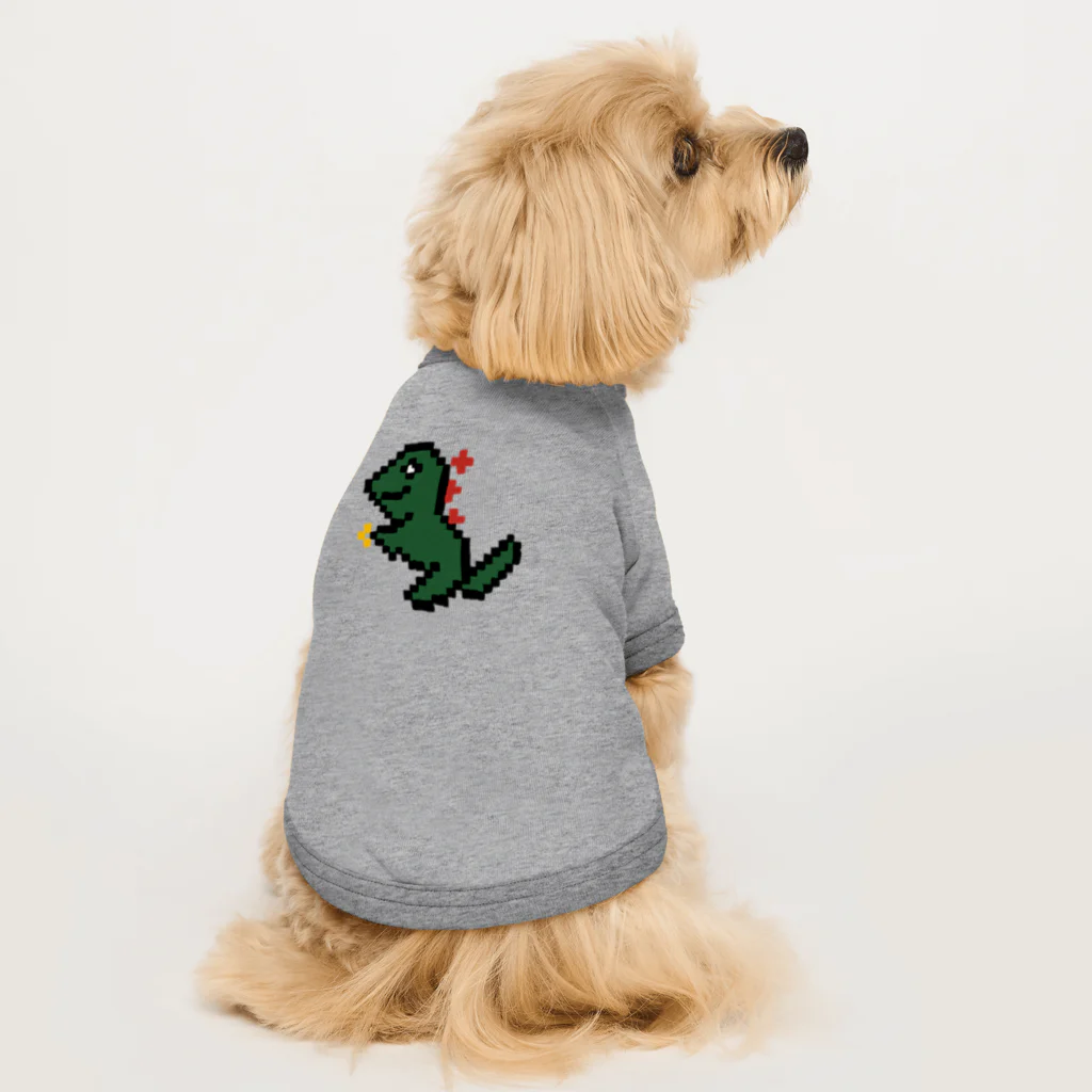 macoの恐竜くん Dog T-shirt