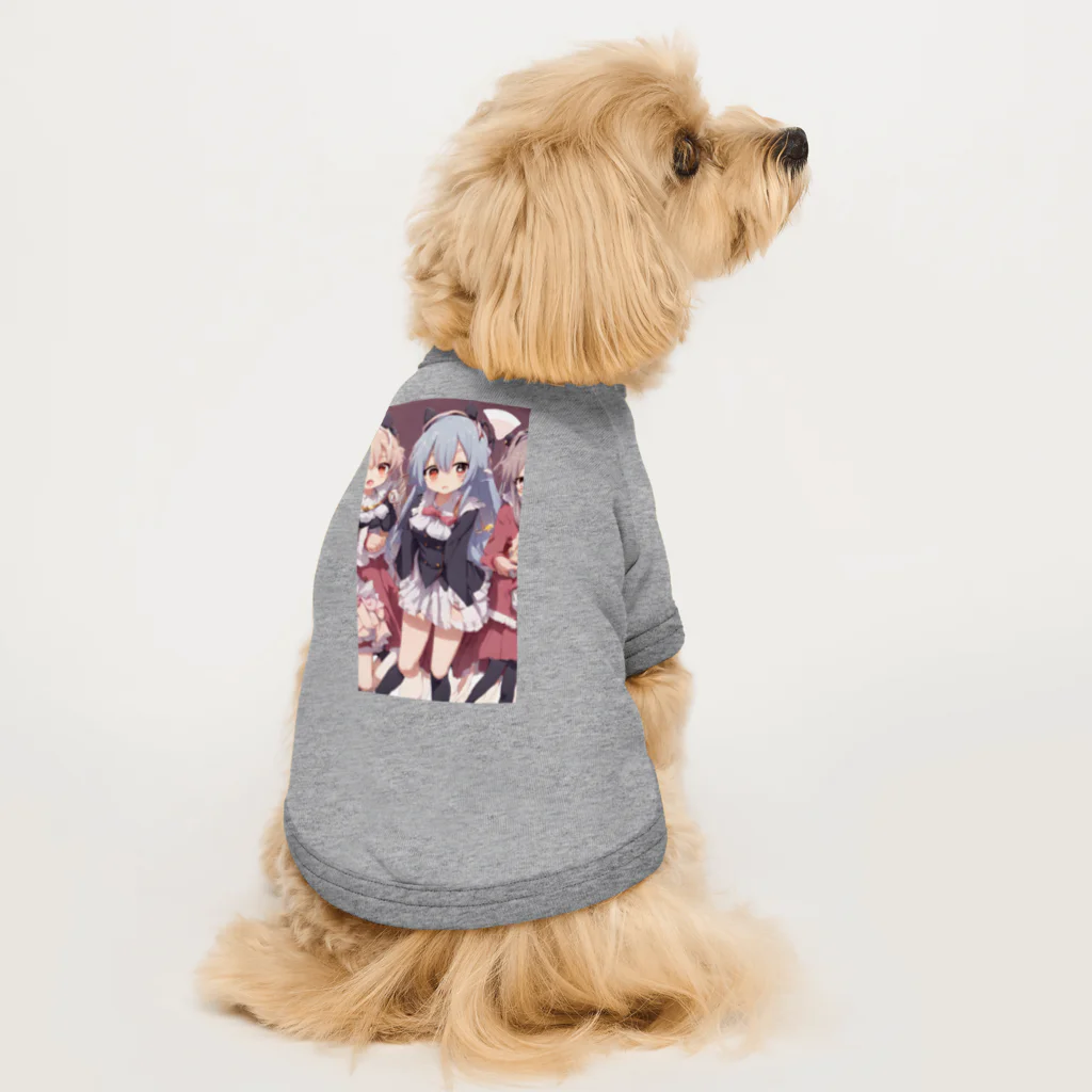 イマジネーション・ファクトリーのツンデレちゃん妹達 Dog T-shirt