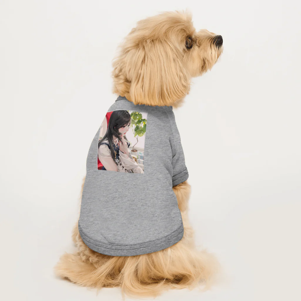 nekozou1986の美少女シリーズ”なごみ” Dog T-shirt