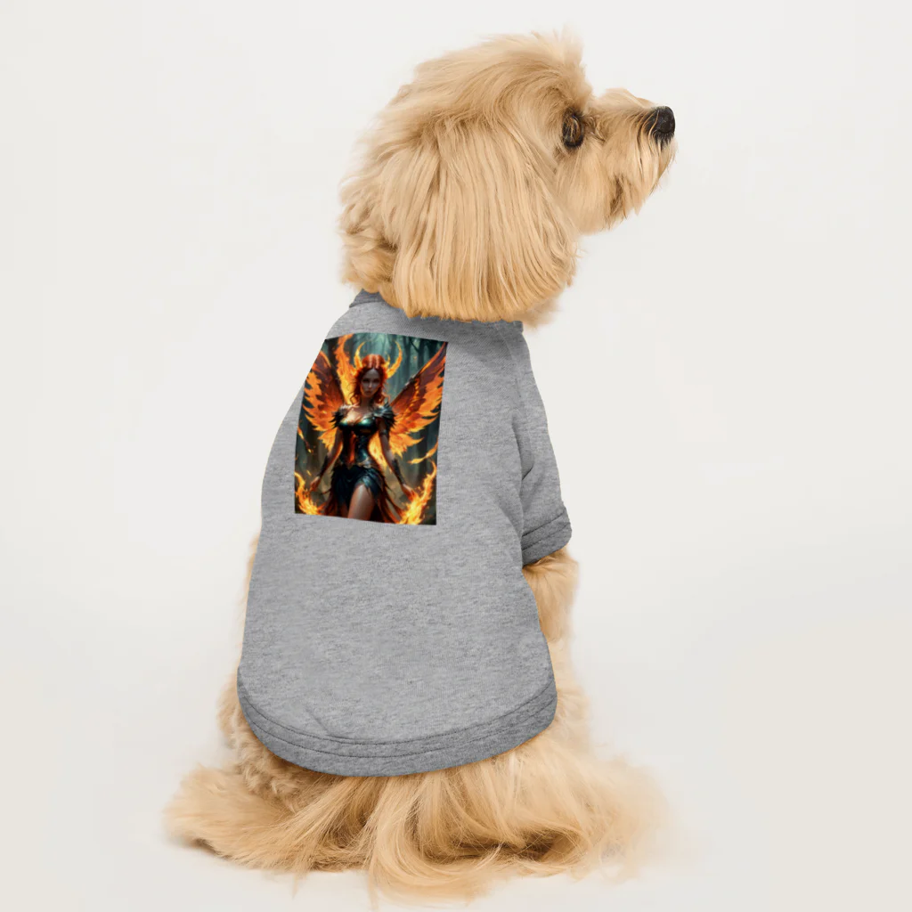 カワイイは正義ッの炎の妖精 Dog T-shirt