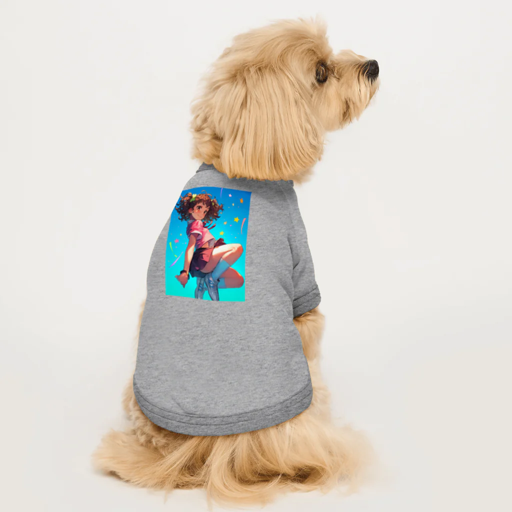 AQUAMETAVERSEの星屑のメロディ Marsa 106 Dog T-shirt